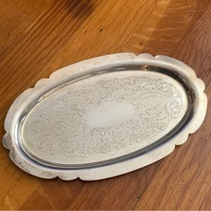 Vintage Silver-plated Platter